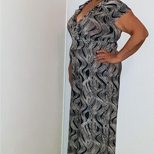 Mlle Gabrielle Plus size jump suit